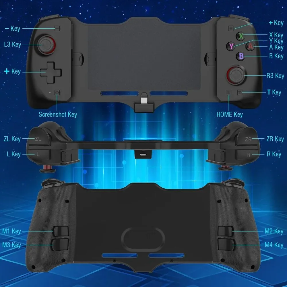 Switch Controller for Switch/OLED Controller One-Piece Joypad